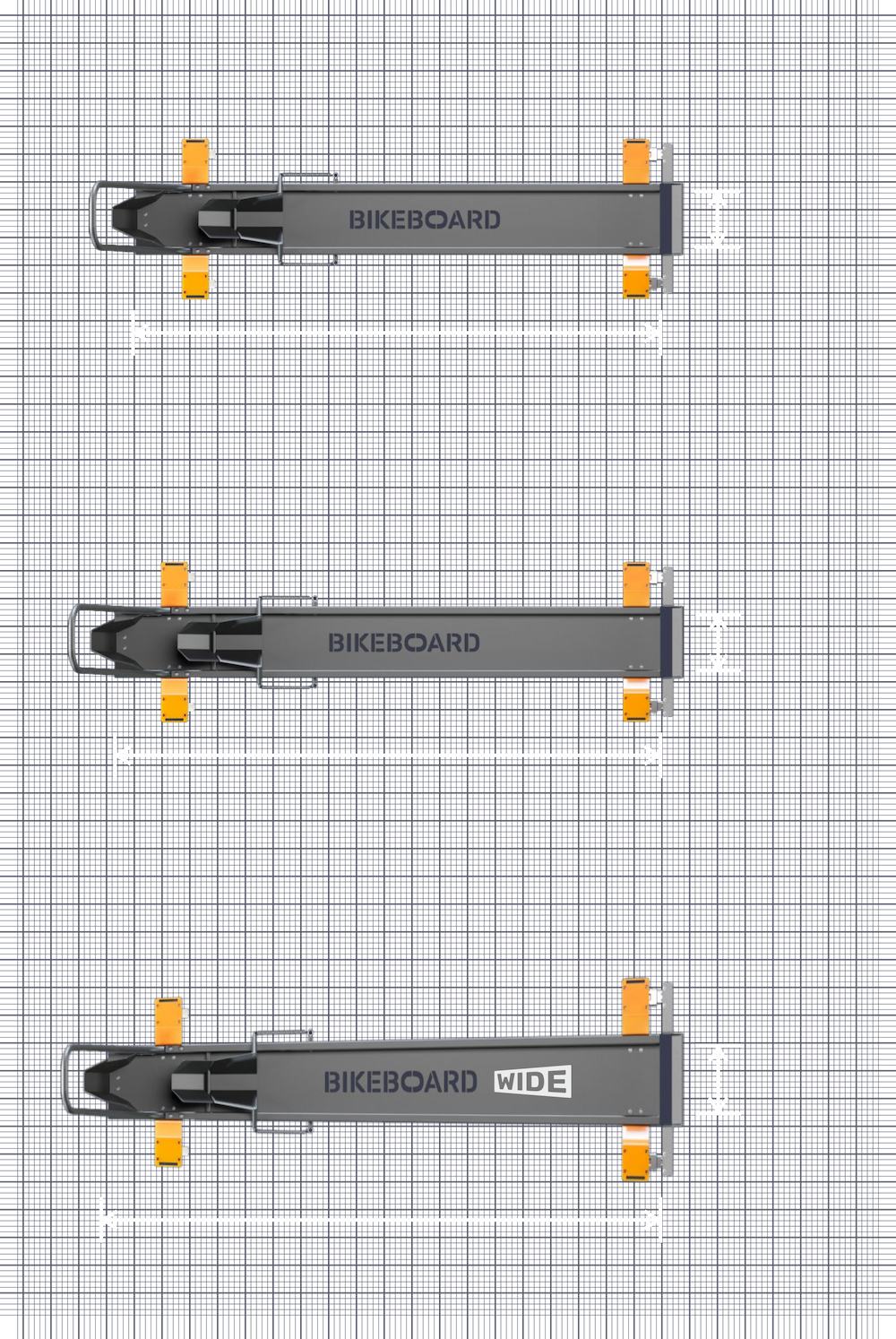 Přehled variant BIKEBOARD